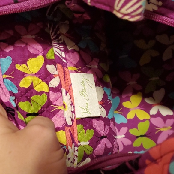 Vera Bradley Single Long Strap Satchel Purse - Picture 10 of 11